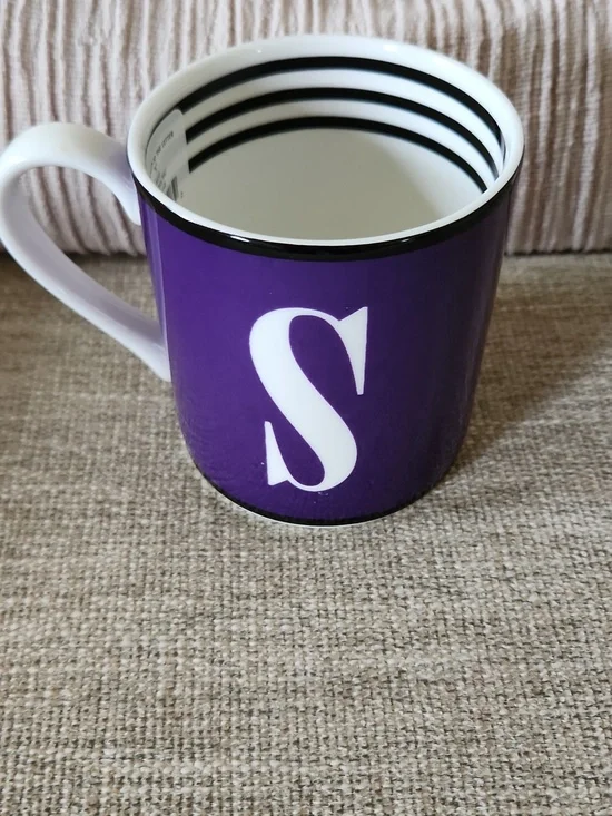 NWT Kate Spade Wickford To The Letter Monogram S By Lenox - Picture 2 of 6